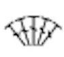 Five double crochet shell crochet symbol