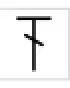 Double crochet crochet symbol