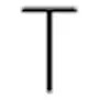 Half double crochet crochet symbol